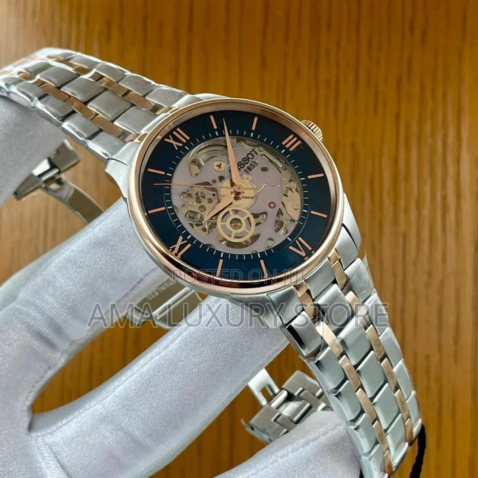 Tissot Luxury Stainless Steel Men's Designer Wristwatches