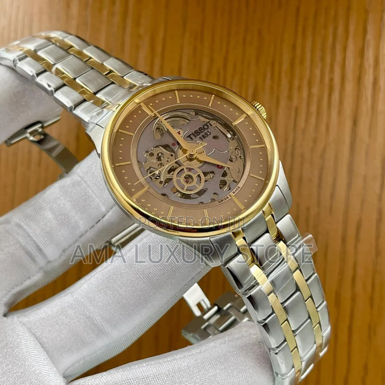 Tissot Luxury Stainless Steel Men's Designer Wristwatches