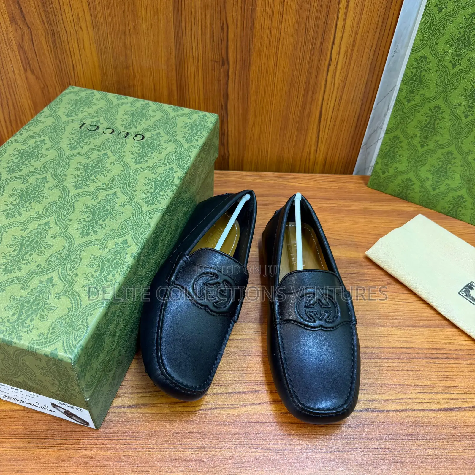 Luxury Update Gucci Interlocking G Leather Loafers.