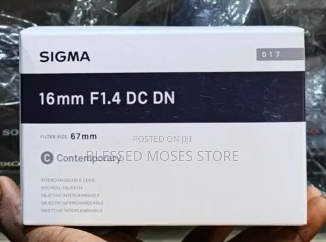 Sigma 16mm F1.4 For Sony