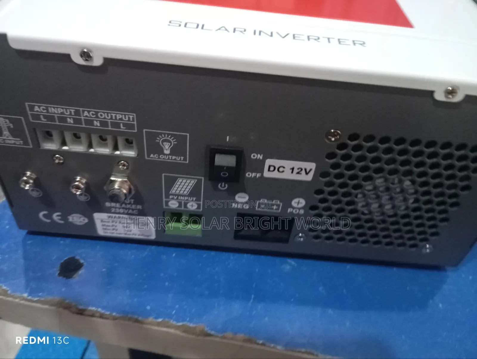 Andone 1.5kva 12v Transformer Base Hibrid Inverter