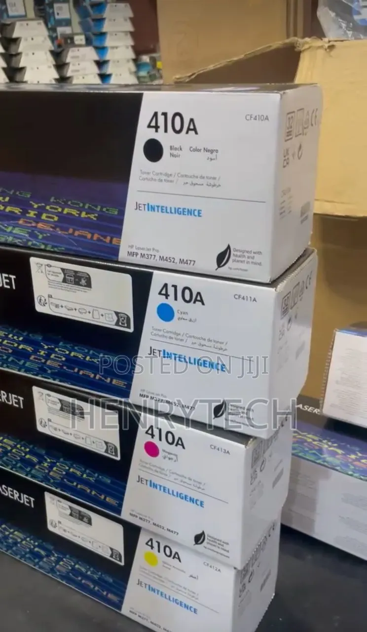 410a Color Cartridge Toner Genuine Hp