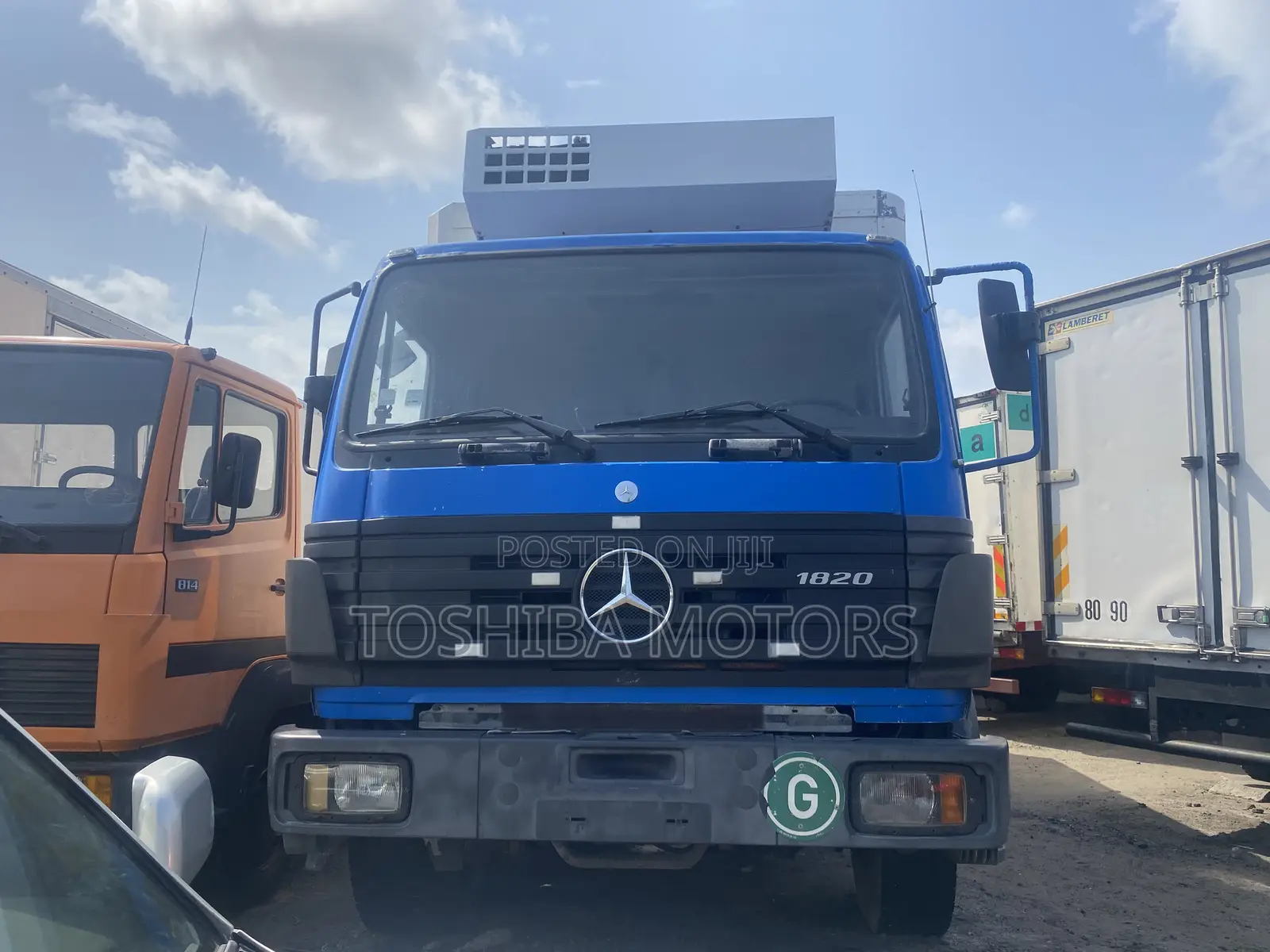 1820 Mercedes Benz Truck Cooling Van