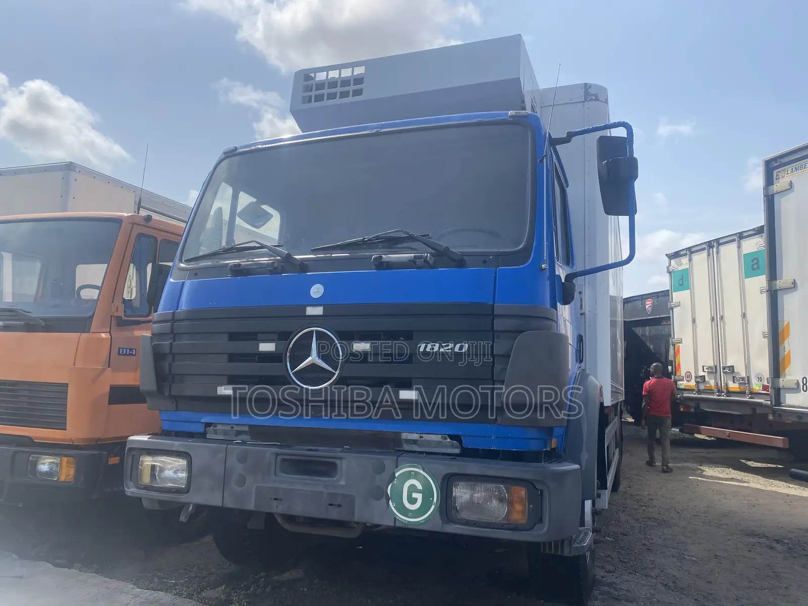 1820 Mercedes Benz Truck Cooling Van