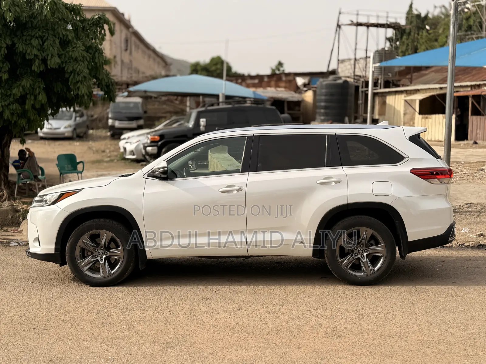 Toyota Highlander Limited 4x4 V6 (3.5L 6cyl 8A) 2017 White