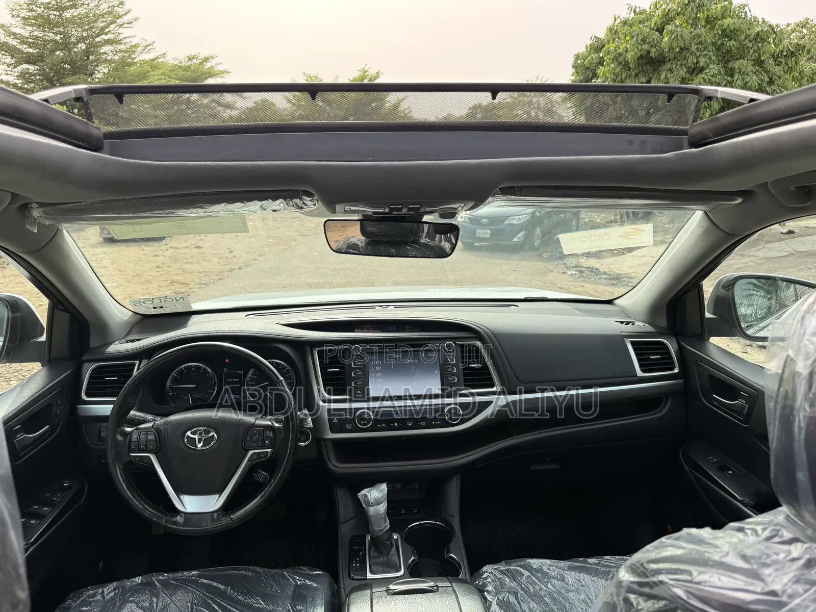 Toyota Highlander Limited 4x4 V6 (3.5L 6cyl 8A) 2017 White