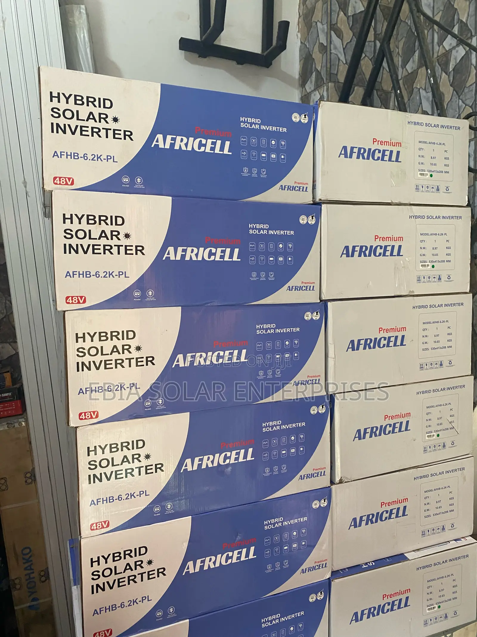 6.2kva Africell Solar Inverter 48v