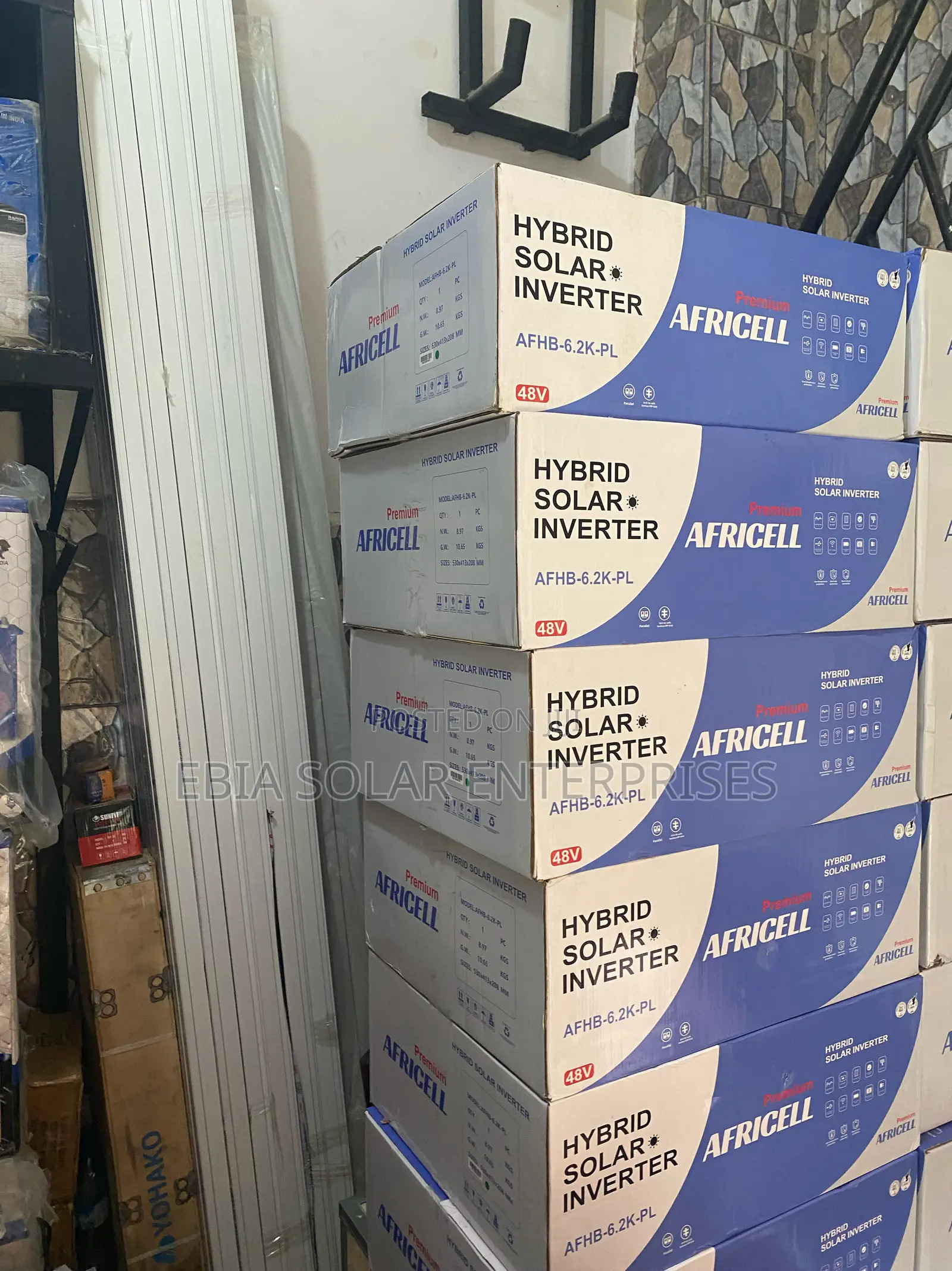 6.2kva Africell Solar Inverter 48v