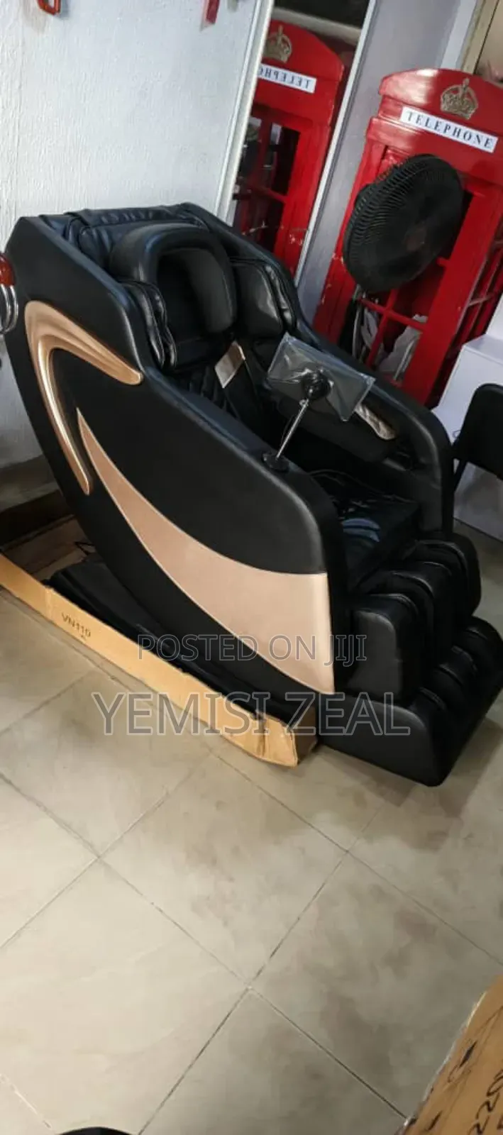 American 4d Massager Chair With Eye Wear and Air-Bag With Bluetooth