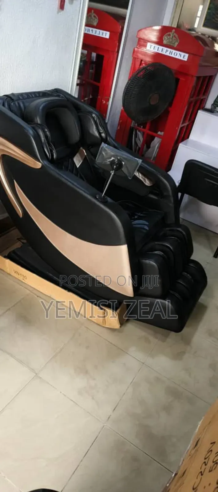 American 4d Massager Chair With Eye Wear and Air-Bag With Bluetooth