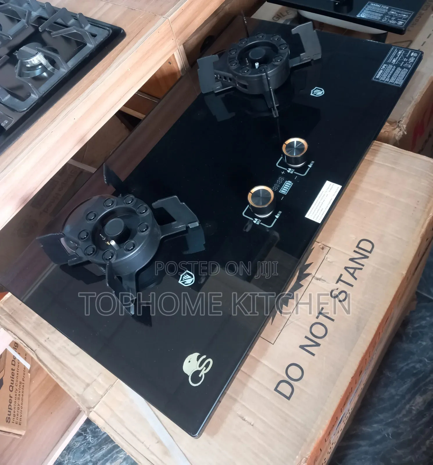 Gs Built-in 2 Burner Free Pop Gas Cooker