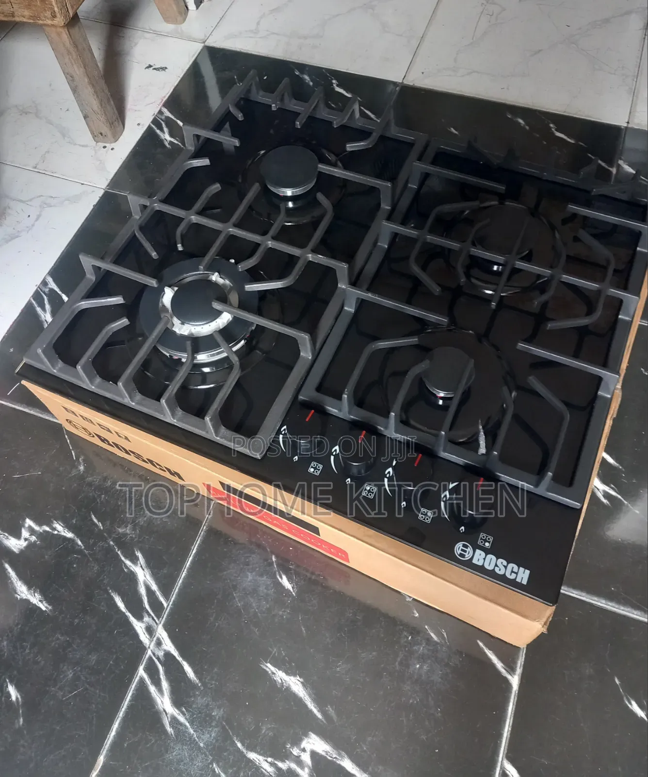 Bosch Built-in Auto Ignition Gas Cooker 60x60cm 100%Copper