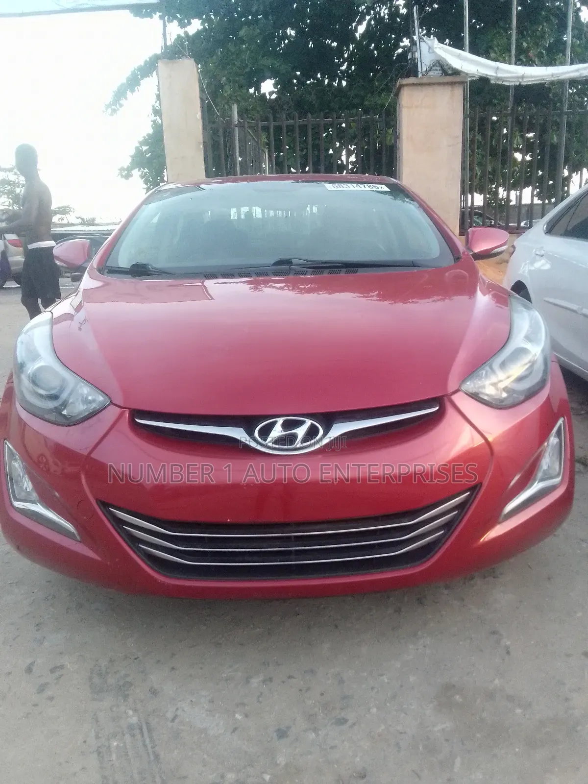 Hyundai Elantra 2014 Red