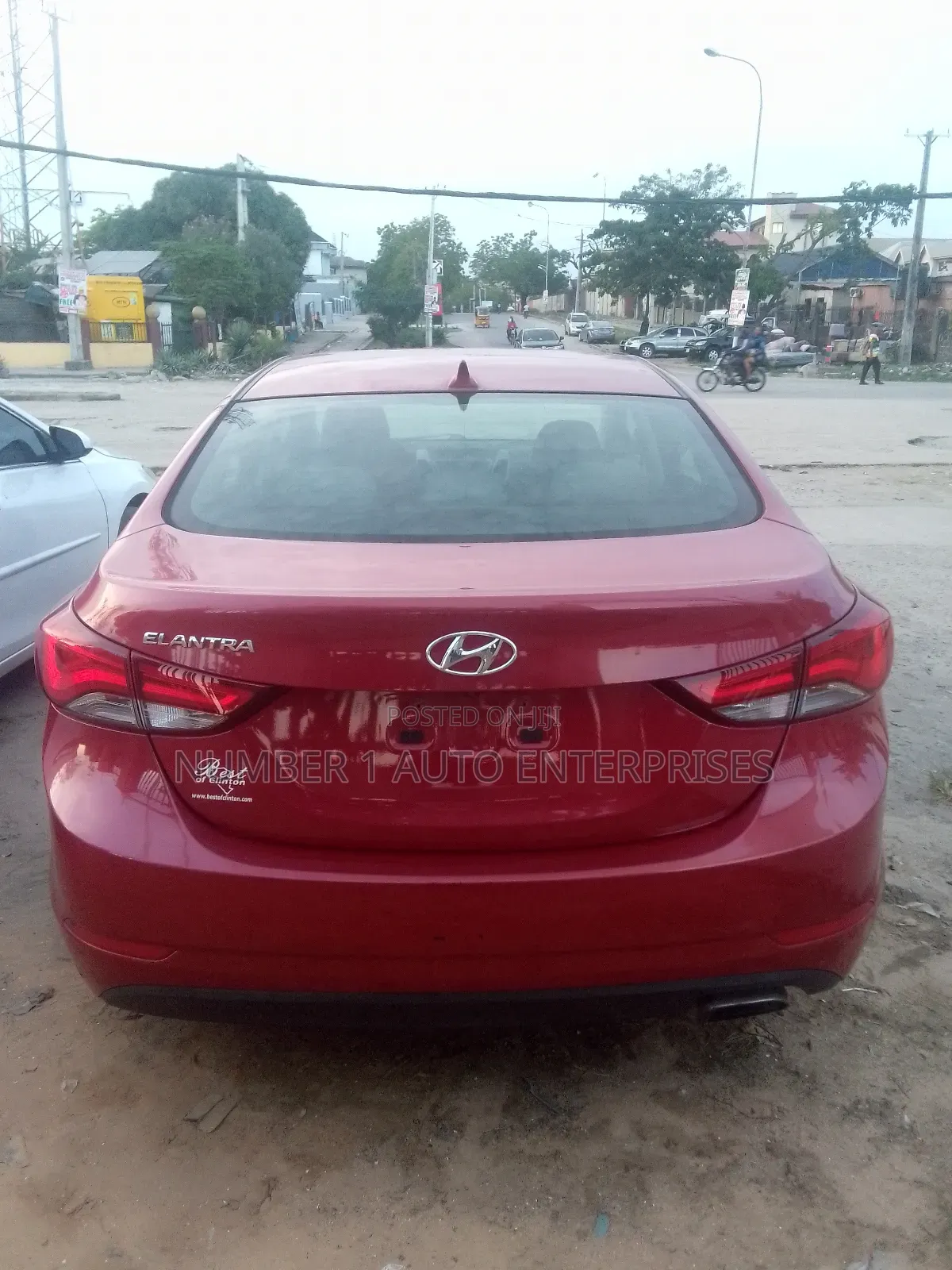 Hyundai Elantra 2014 Red