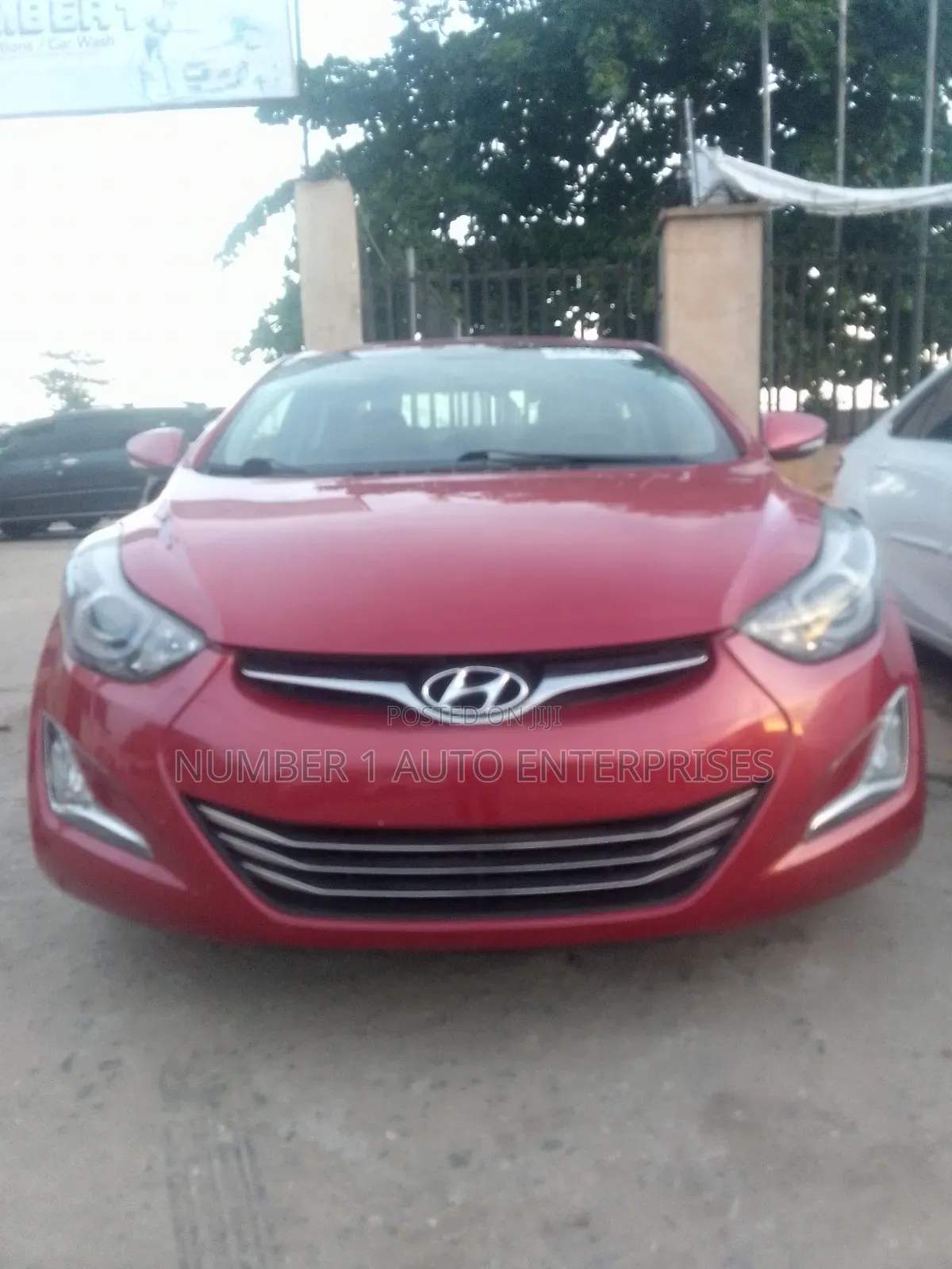 Hyundai Elantra 2014 Red