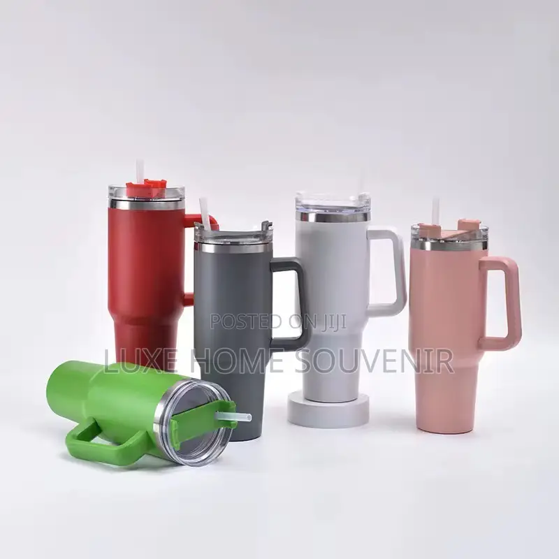 1200ml Plain Stanley Cup With Straw