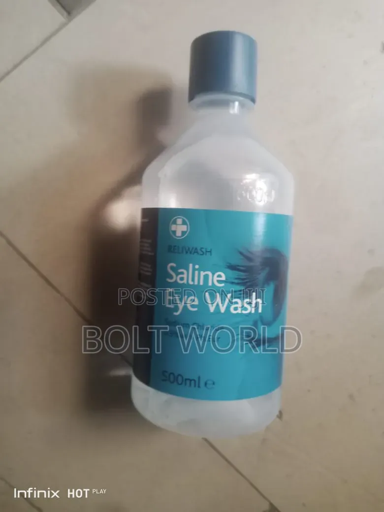 500ml Saline Eye Wash For Industrial Use