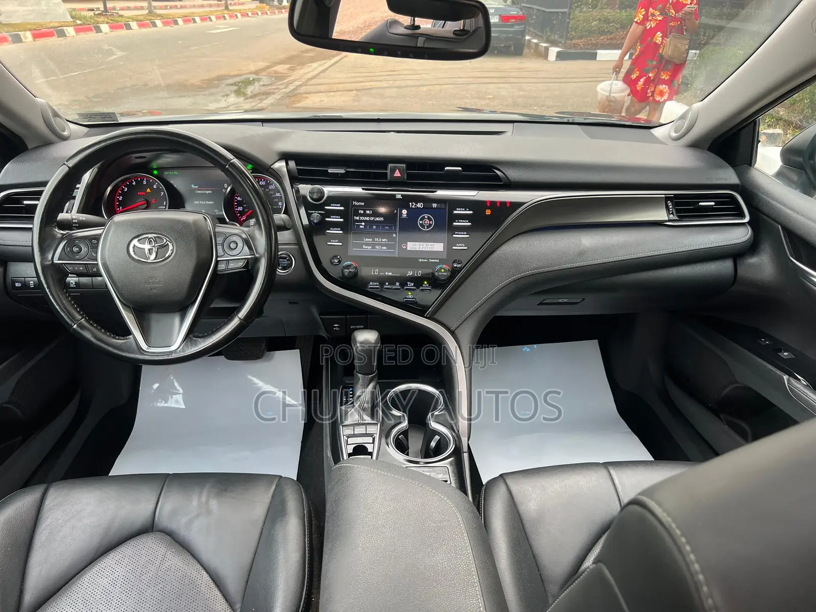 Toyota Camry XSE (2.5L 4cyl 8A) 2019 Blue
