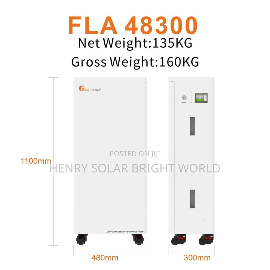Felicity Fla48300 (15kwh 51.2v) Lithium Battery