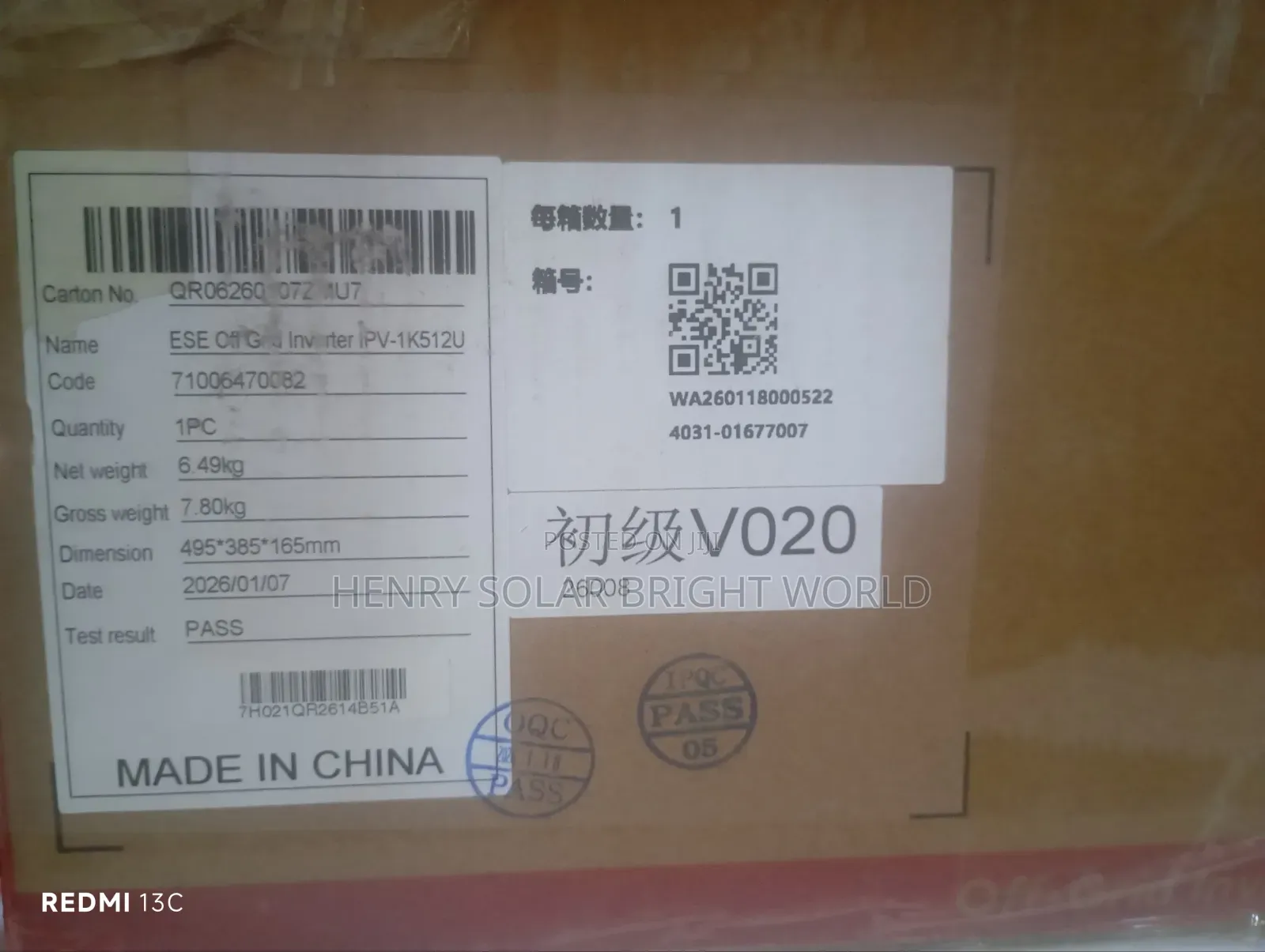 Itel 1.5kw 12v Hibrid Inverter