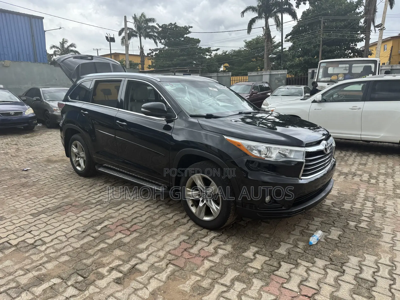 Toyota Highlander Limited V6 4x2 (3.5L 6cyl 6A) 2016 Black