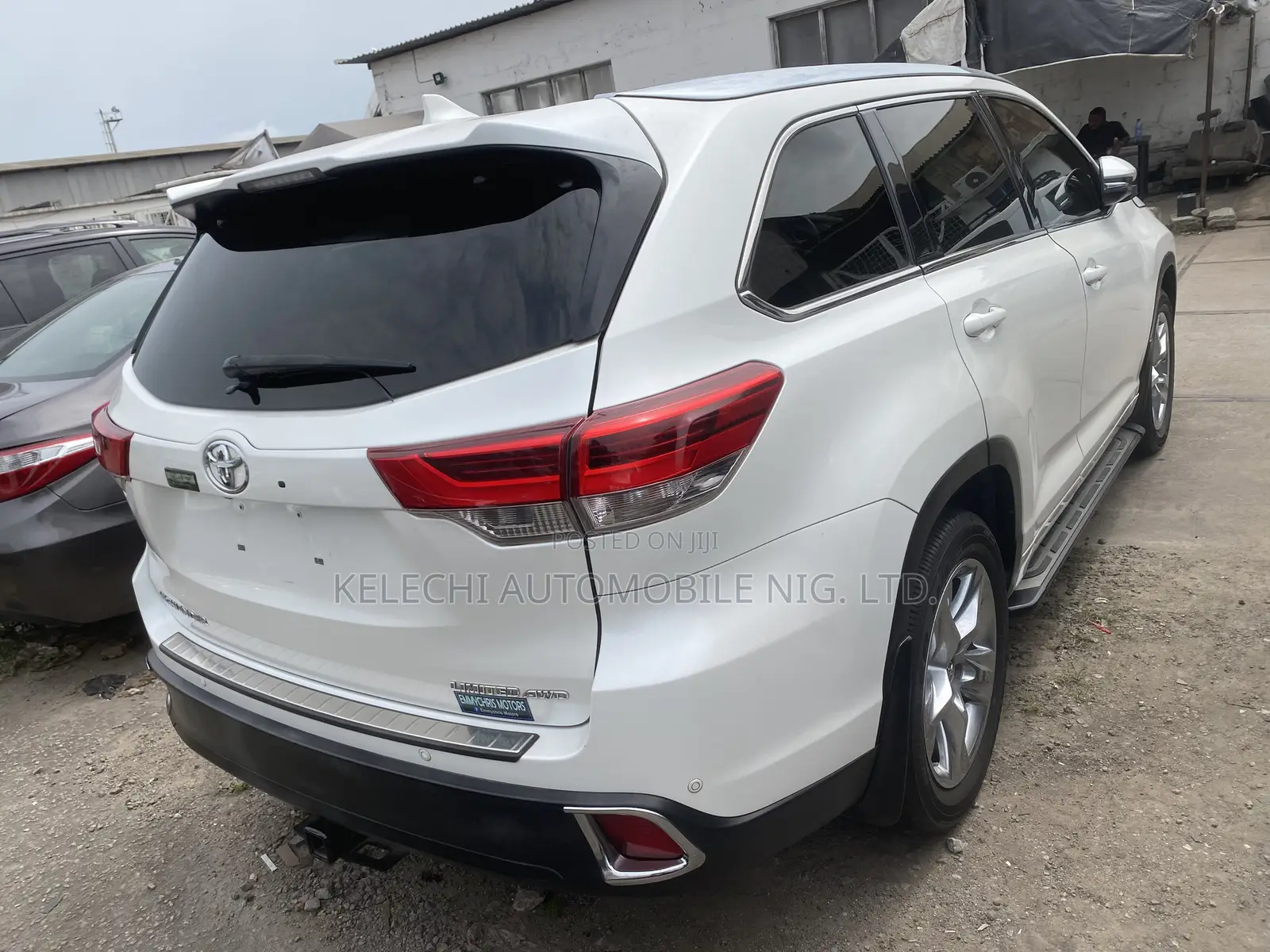 Toyota Highlander Limited V6 4x2 (3.5L 6cyl 6A) 2016 White