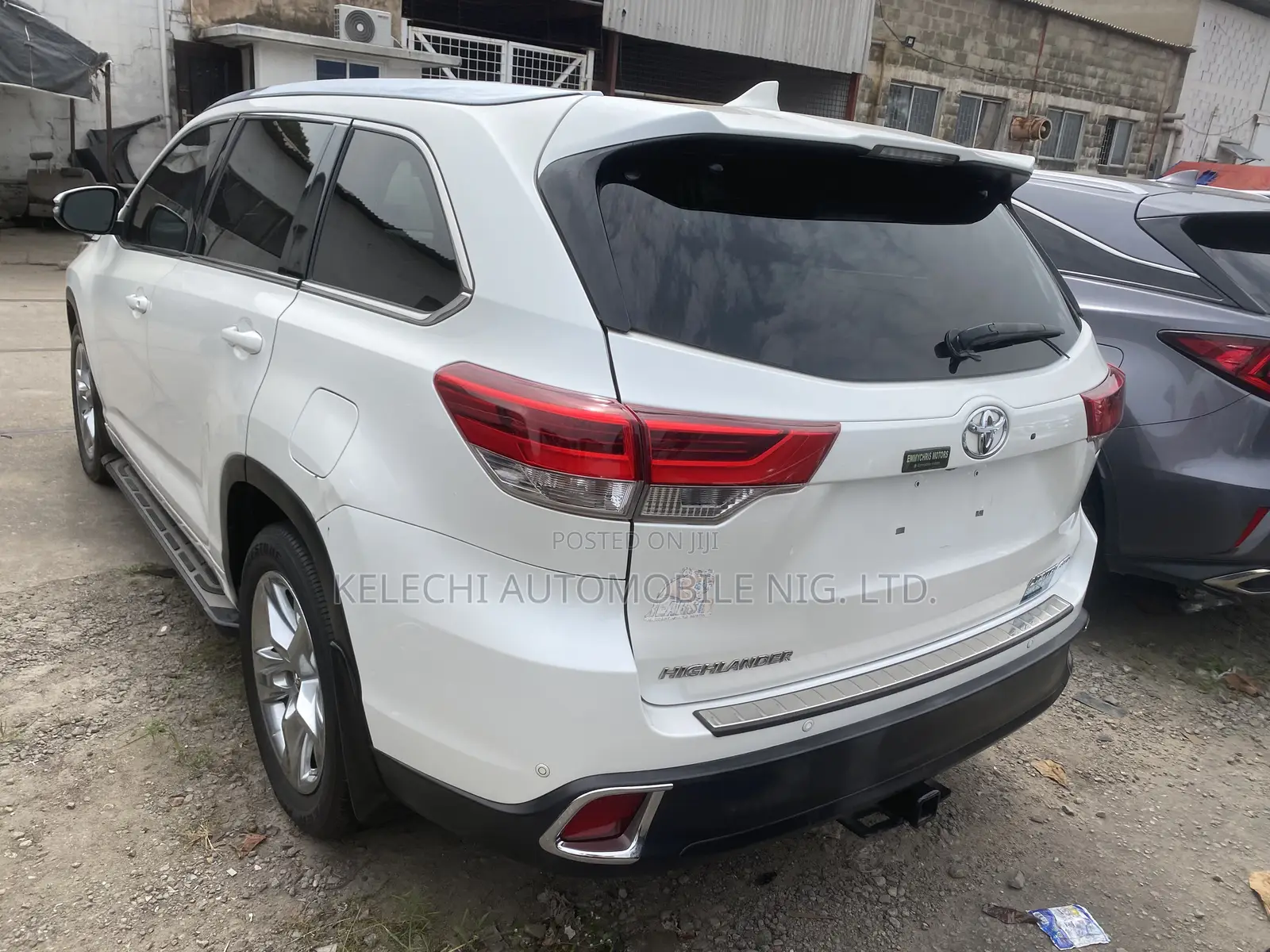 Toyota Highlander Limited V6 4x2 (3.5L 6cyl 6A) 2016 White