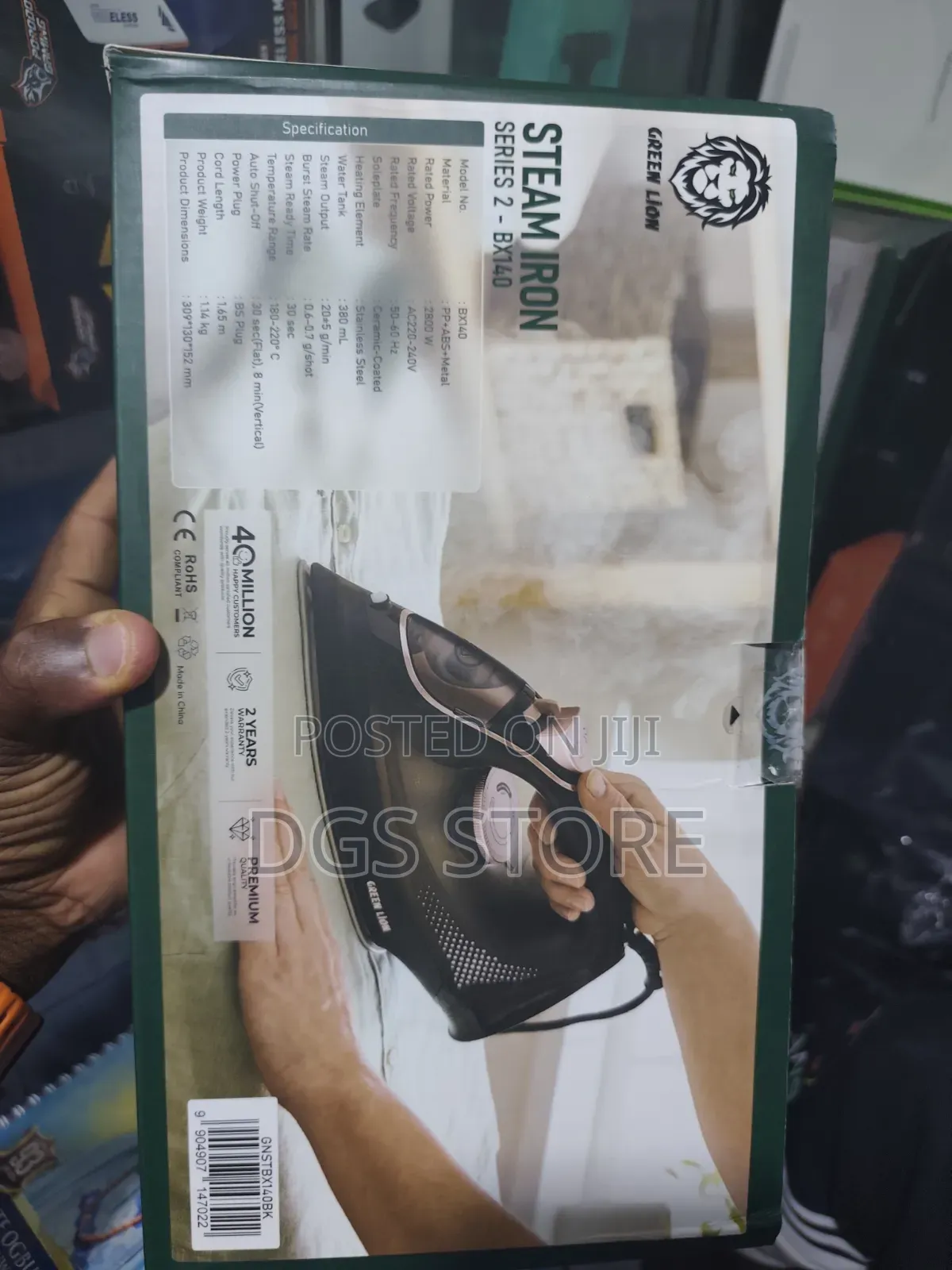 Green Lion Bx140 Steam Iron Series 2