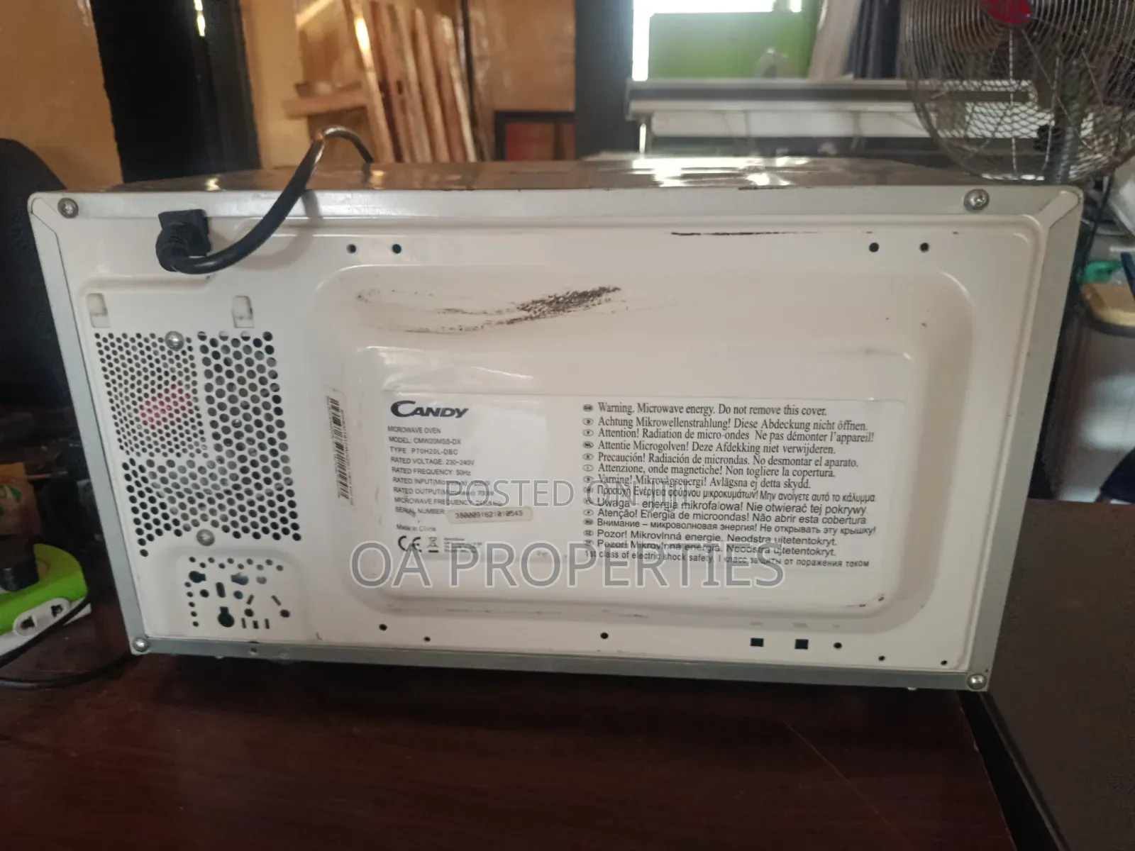 New 20l Candy Microwave Oven for Sale at Bodija, Ibadan 
