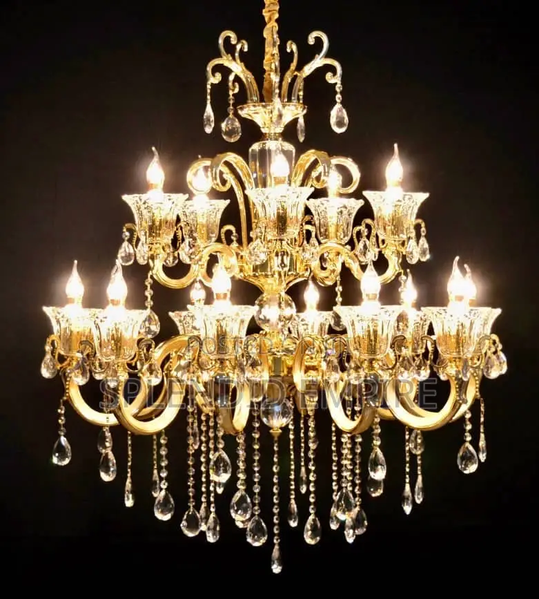 15 Bulb Royal Luxury Chandeliers