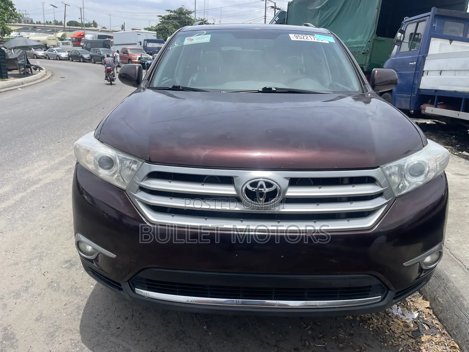 Toyota Highlander Limited 3.5l 4WD 2013 Red