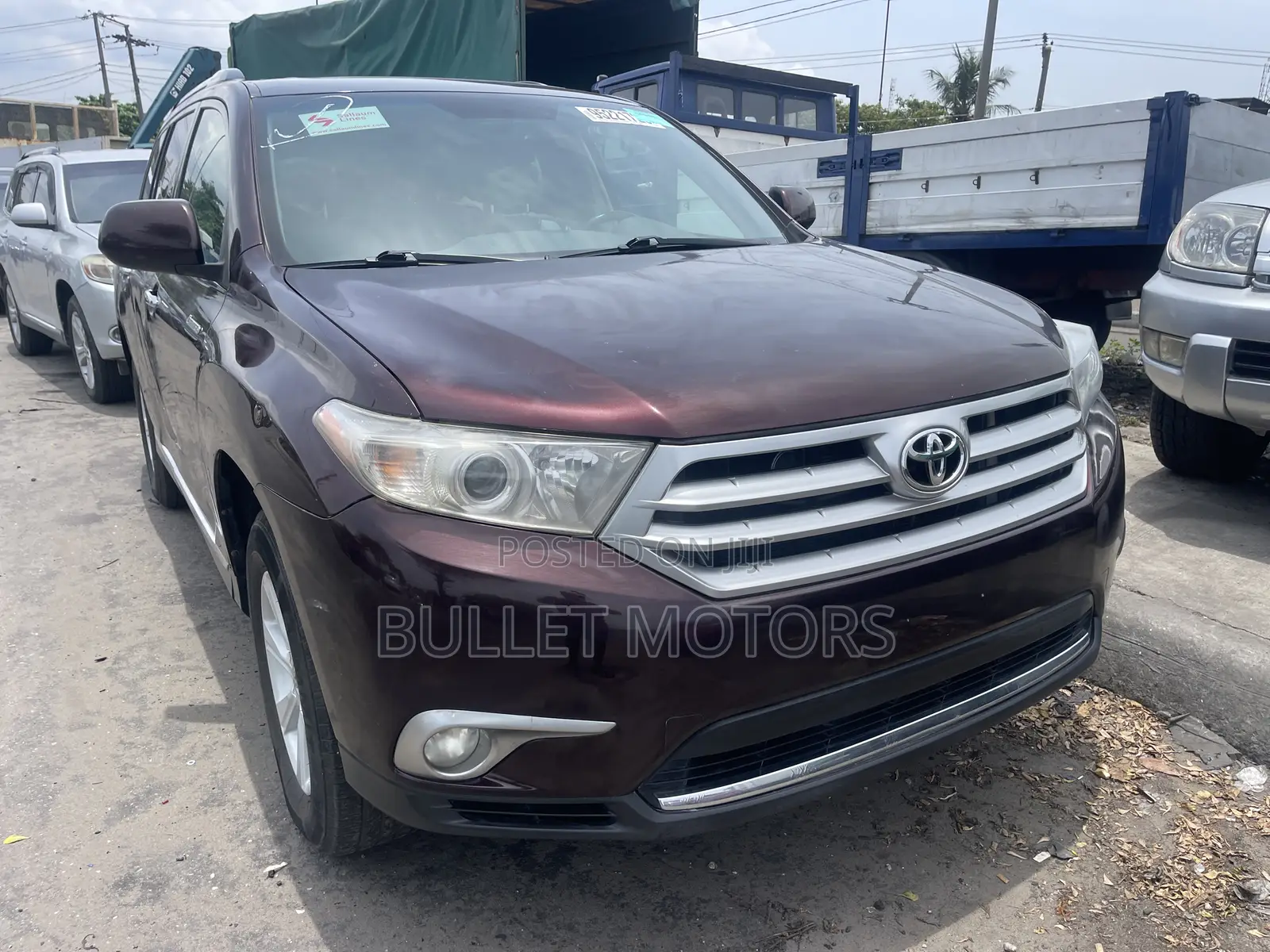 Toyota Highlander Limited 3.5l 4WD 2013 Red