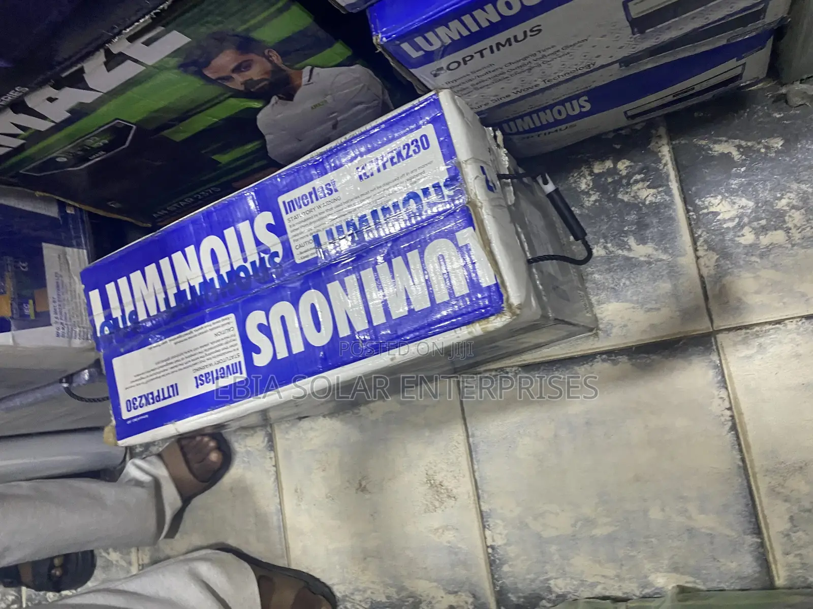 230ah Luminous Inverlast Tubular Battery