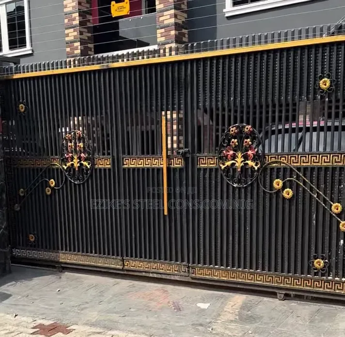 16ft Wrought Iron Rolling Gate