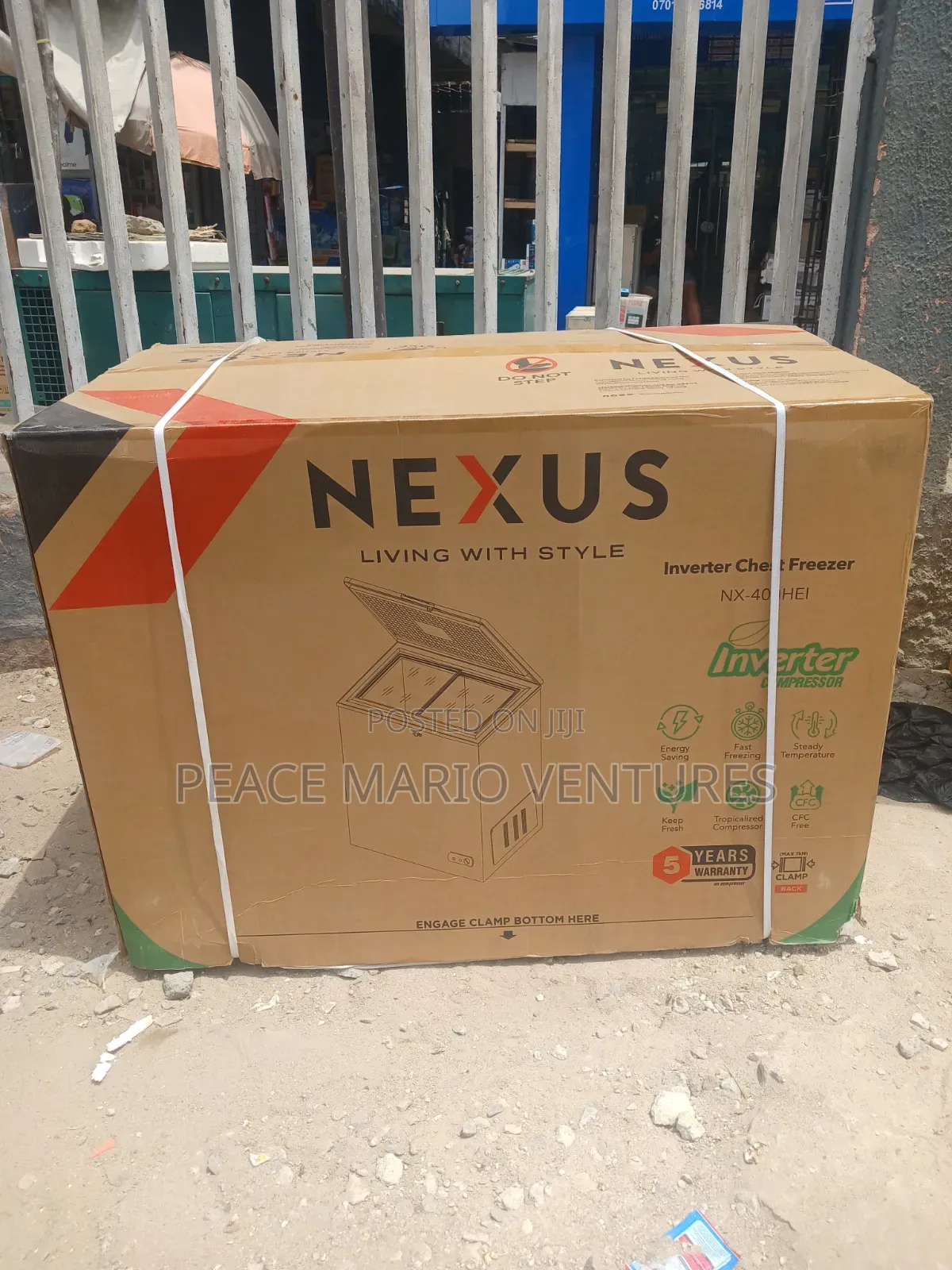 Nexus Quality Inverter 400ns 320litres With 2years Warranty and Glass