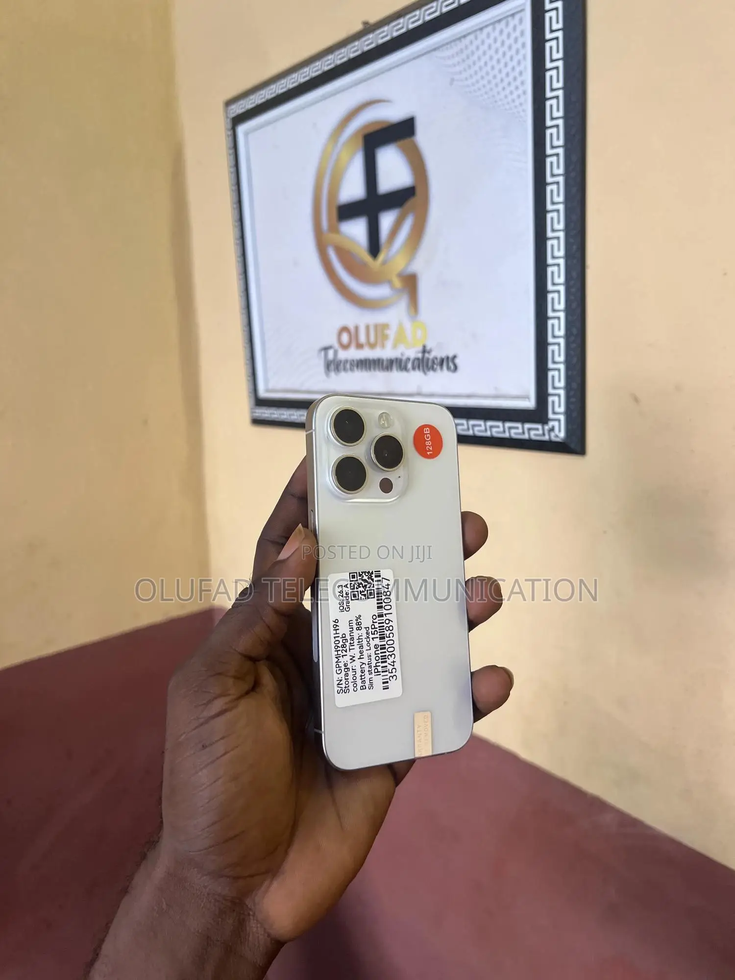 Apple iPhone 15 Pro 128 GB White