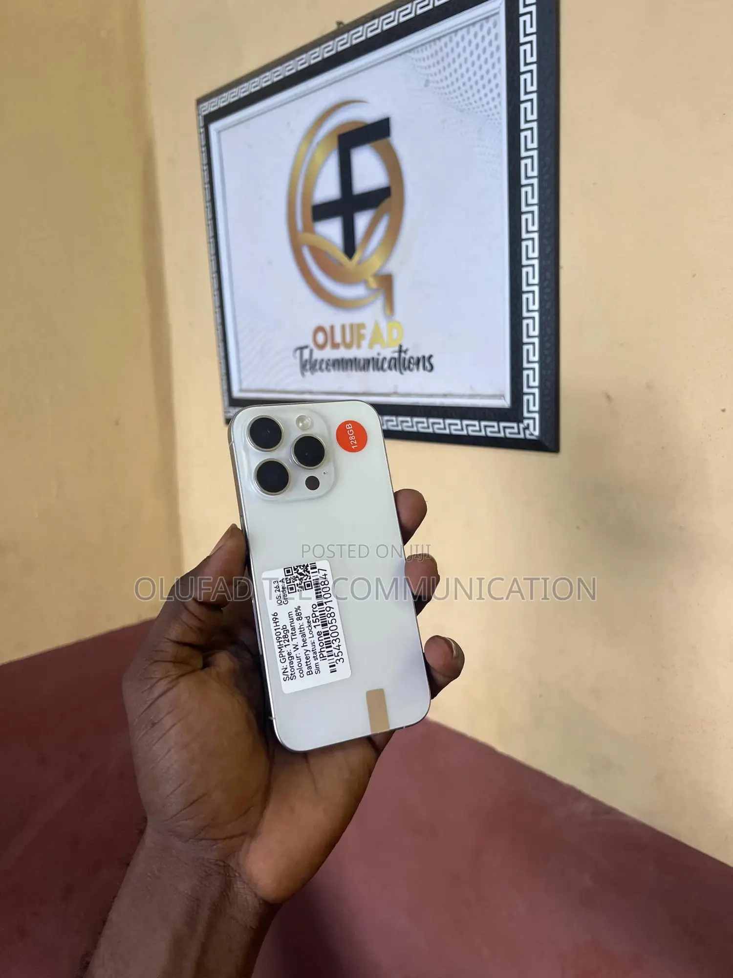 Apple iPhone 15 Pro 128 GB White