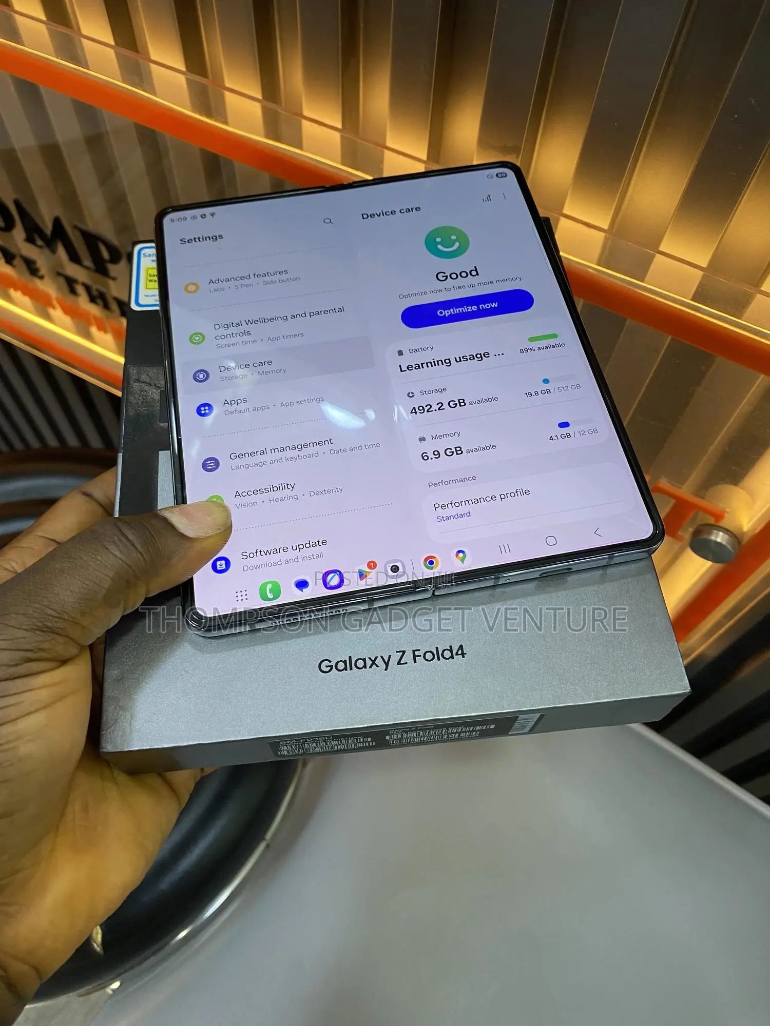Samsung Galaxy Z Fold4 512 GB Blue