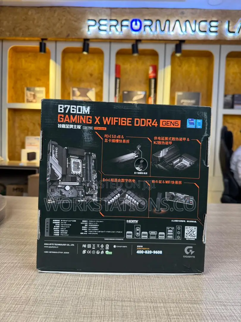 Gigabyte B760m Gaming Wifi 6e Ddr4
