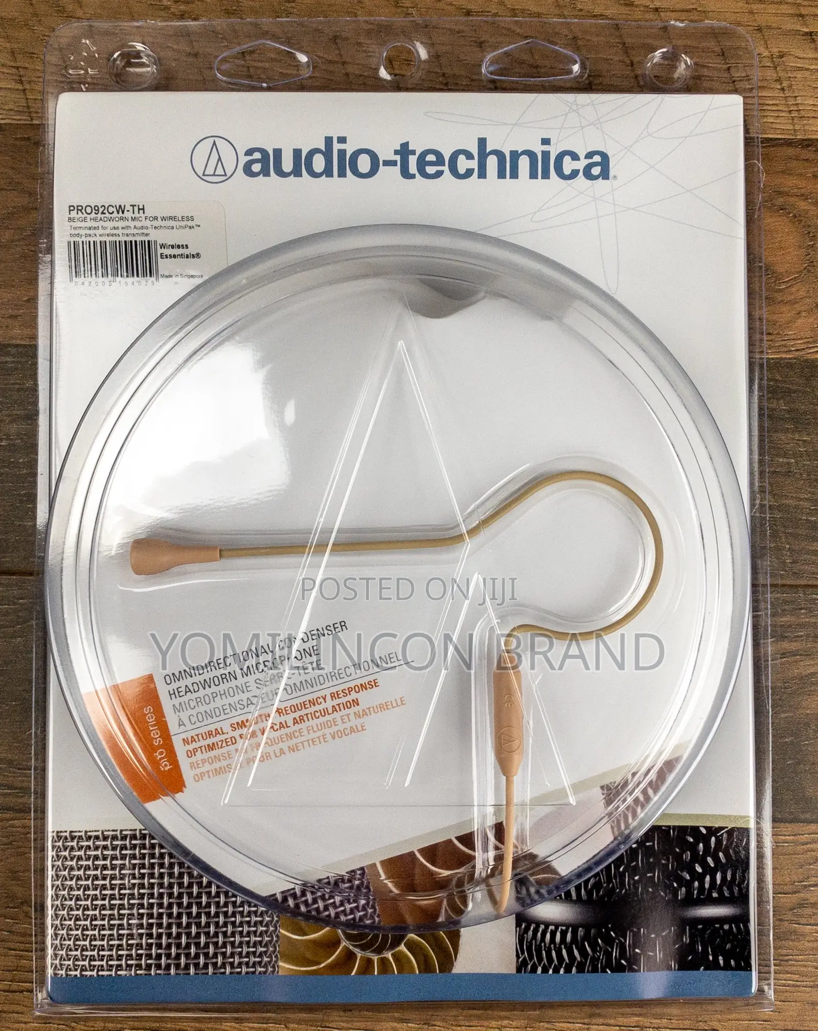Audio-Technica Pro92cw Omnidirectional Condenser Headworn Microphone