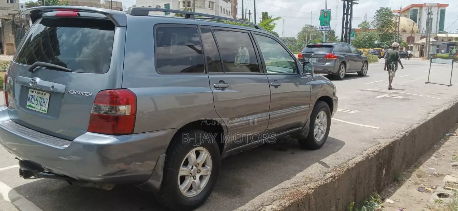 Toyota Highlander V6 2006 Blue
