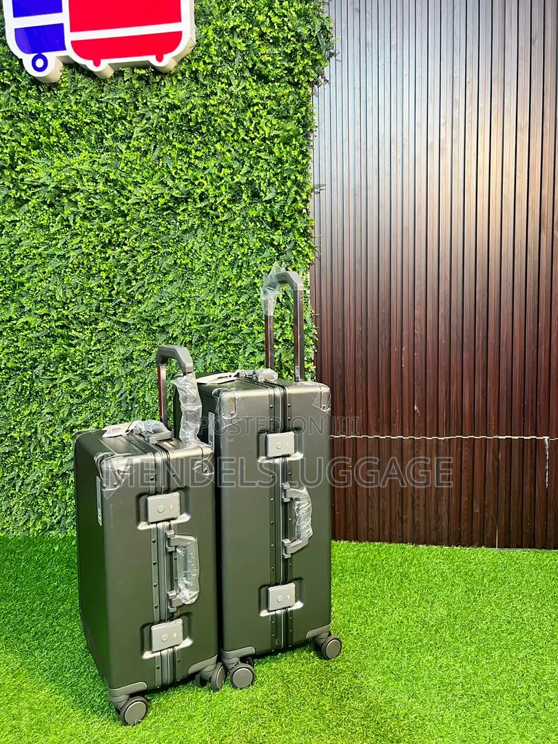 Luxury Olive Green Hard Shell Luggage Set