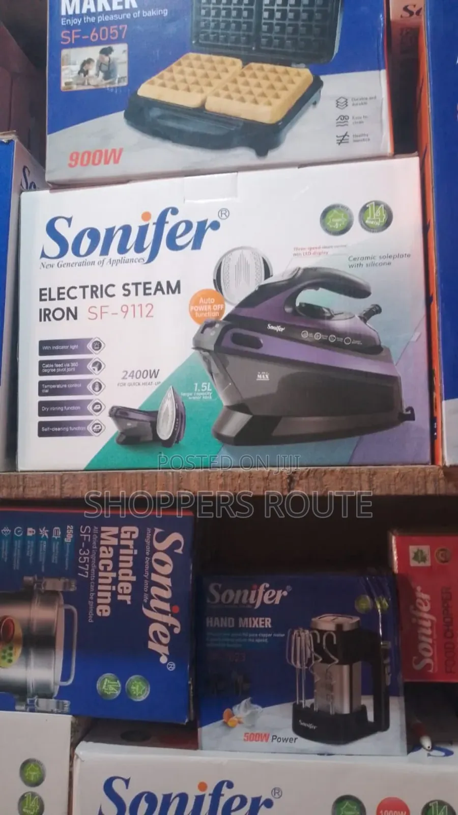 Sonifer Electric Industrial Steam Iron Sf 9112