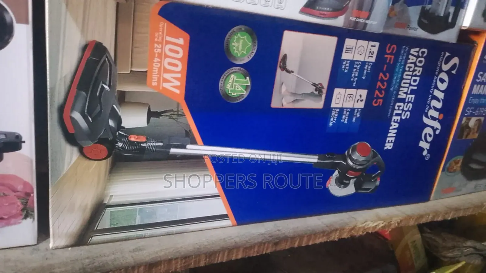 Sonifer. Cordless Vacuum Cleaner Sf 2225