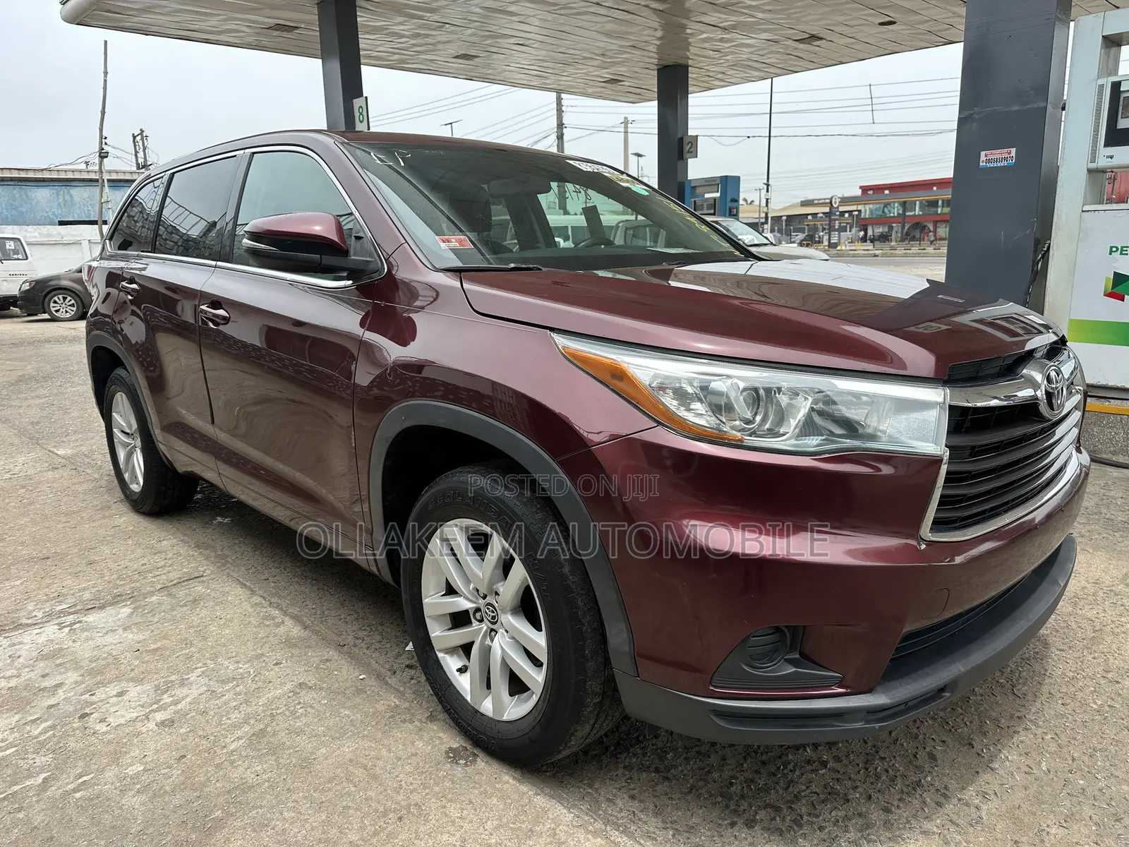 Toyota Highlander 2016 Burgundy