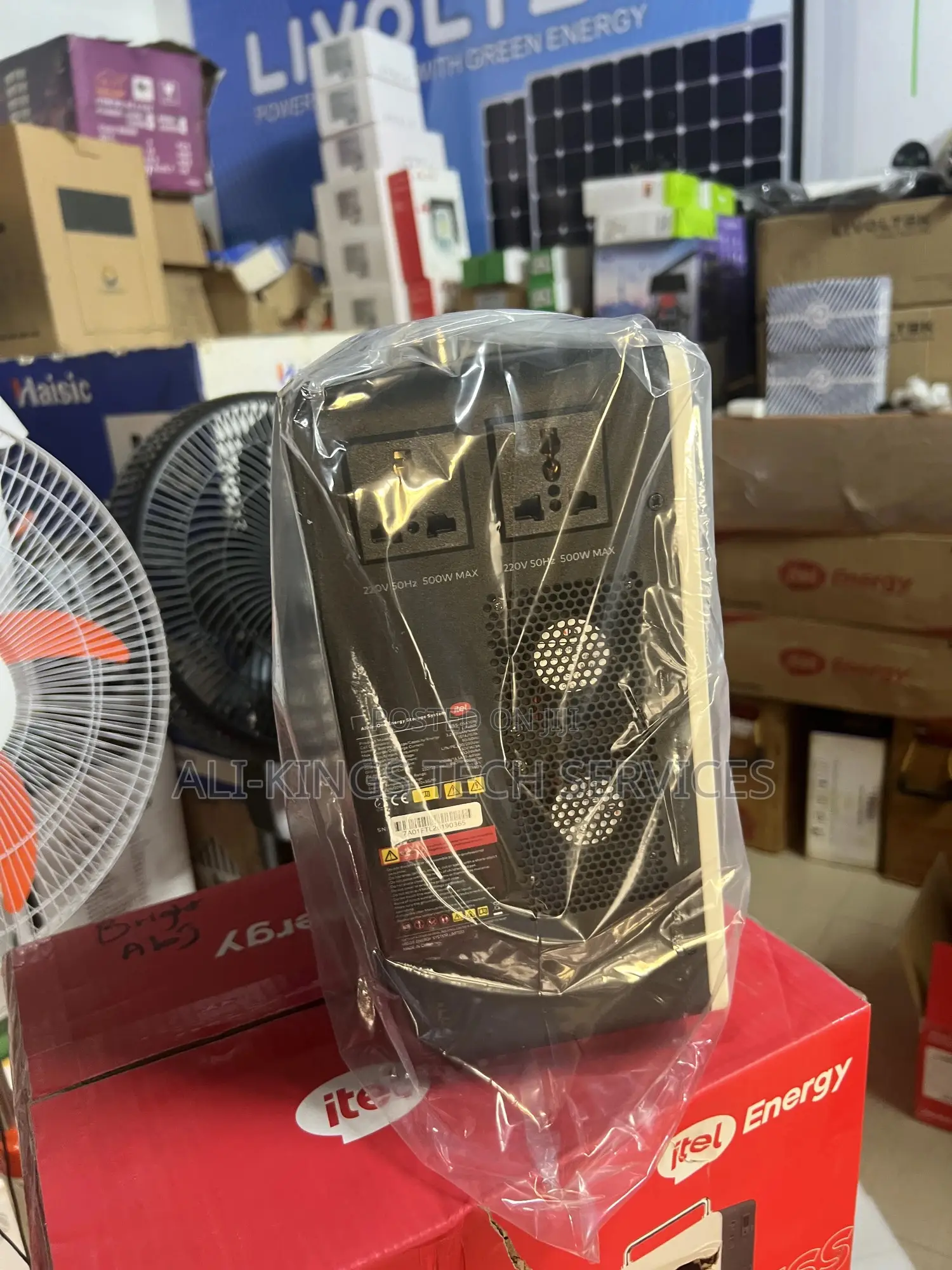 No Fuel Generator – Itel 500w Power Tank (Tv, Fan, 150l Fridge)