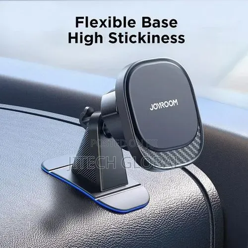 Jr-Zs400 Magnetic Car Phone Mount (Air Vent/Dashboard) Black