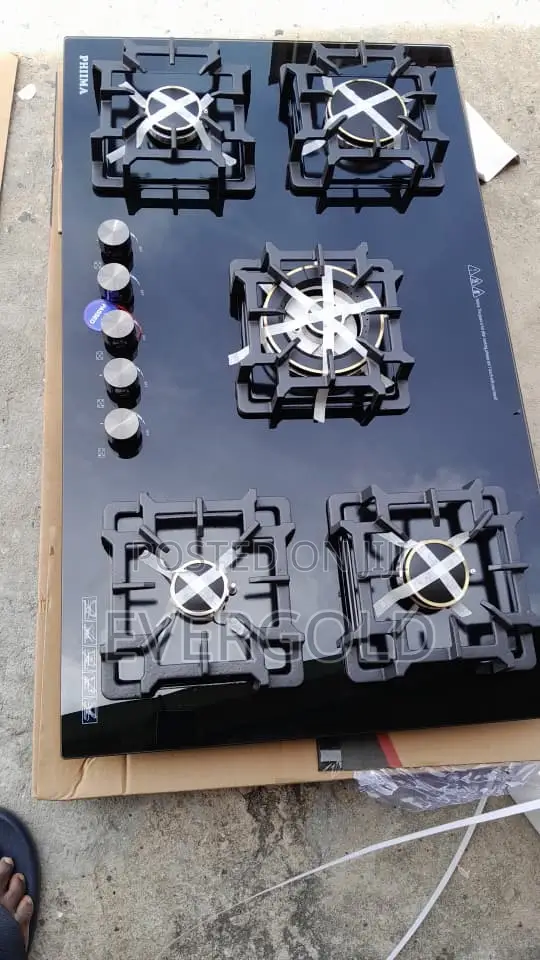 Phiima 5 Burner Built in Gas Cooker