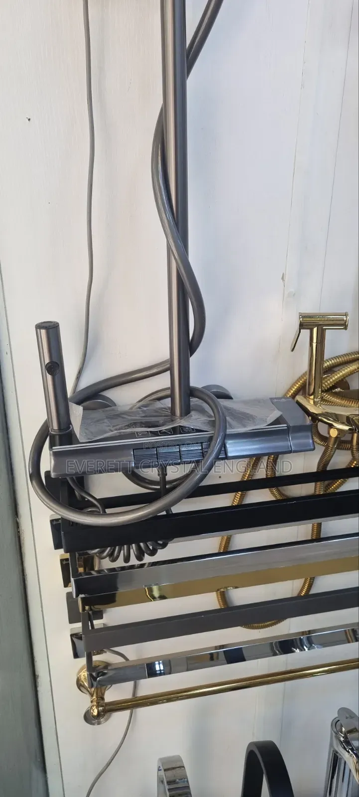 Grey Luxury Shower Mixer