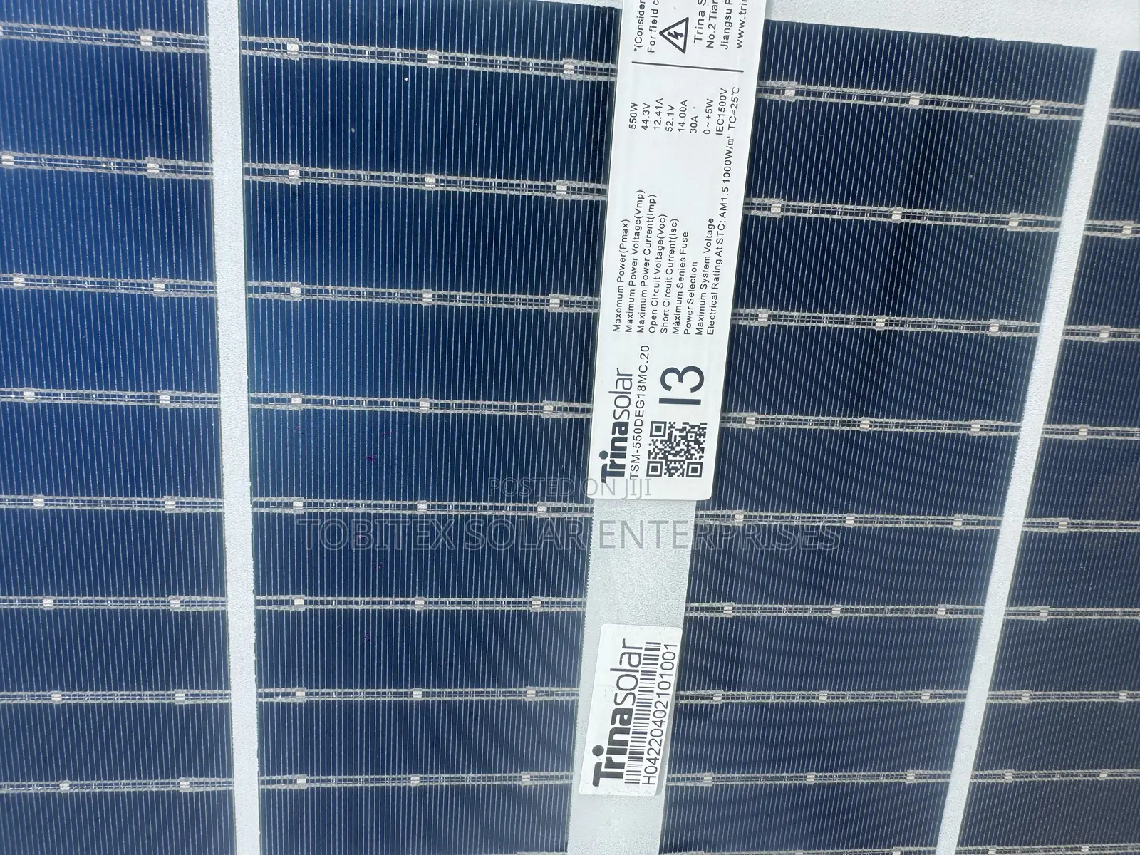 550w Solar Panels 150cells